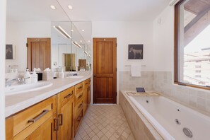 Hair dryer, towels - Modern Residence by InvitedHome | Ski-In/Ski-Out, Village Core, Sweeping Views (Mountain Village)