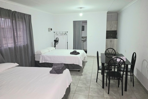 Family Studio, 2 Double Beds, Mountain View | Hypo-allergenic bedding available