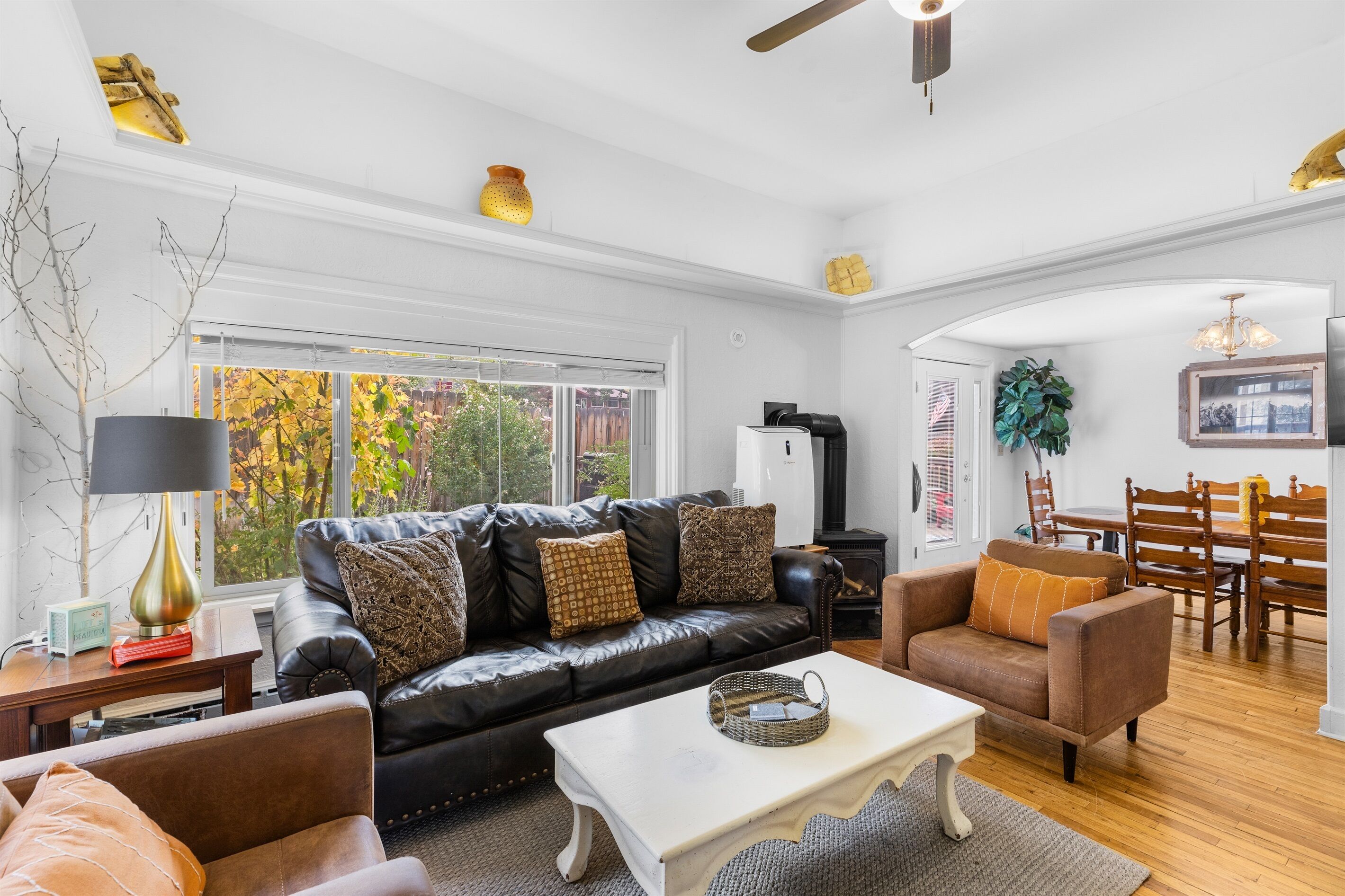 Living and dining room