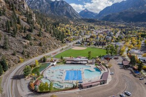 Pool - Main Level Haven | Steps from the Hot springs | Sleeps 9 (Ouray)