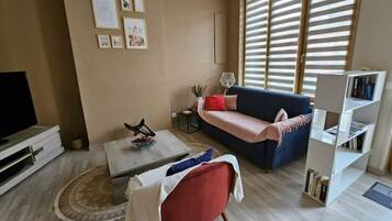 Télévision à écran plat, lecteur de DVD