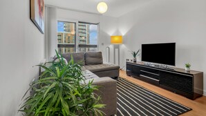 Deluxe Apartment | Living area - Greenwich Serviced Apartments-MySquare (London)