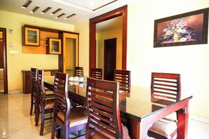 Family Apartment | In-room dining - The Butterfly Luxury Serviced Apartments Ramachandra Vijayawada (Penumuluru)