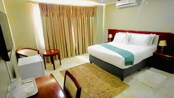 Premium bedding, down duvets, in-room safe, individually decorated