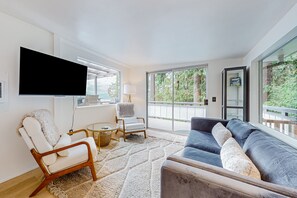 テレビ、暖炉、テレビゲーム、テーブルサッカー台