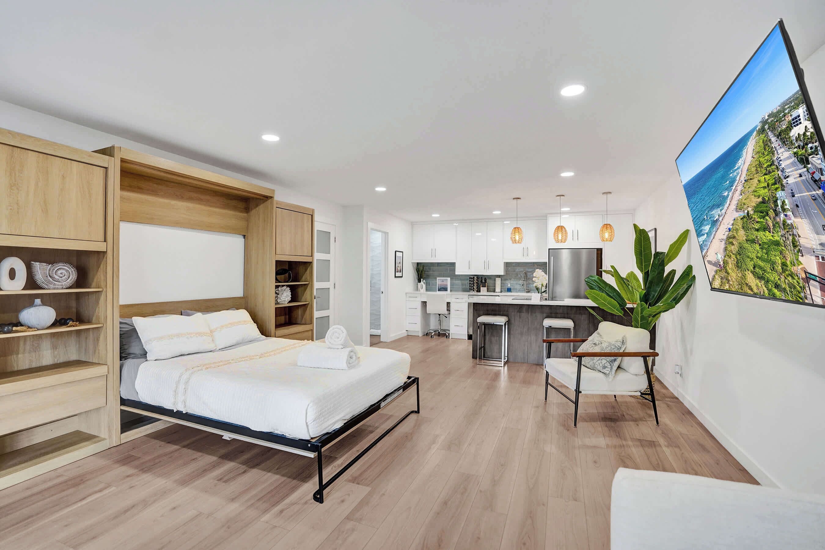 1 dormitorio, tabla de planchar con plancha, cuna de viaje y wifi gratis