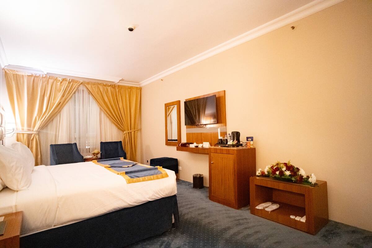 In-room safe, soundproofing, iron/ironing board (on request)