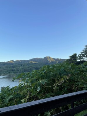 Vue depuis l’hébergement