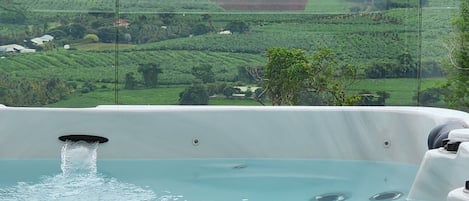 Baignoire à remous extérieure