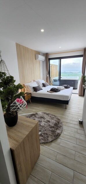 1 bedroom, iron/ironing board, travel crib, free WiFi