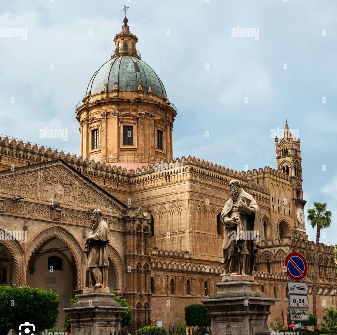 A historic building with a prominent dome and intricate architectural details.