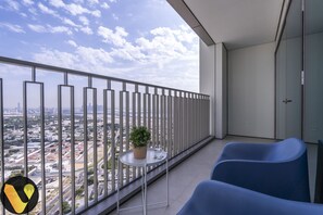 Vue depuis le balcon