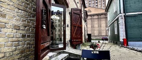 Façade de l’hébergement