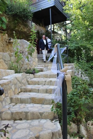 View from property - The Springs Retreat. (Leakey)