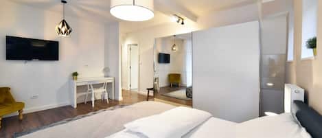 尊爵套房 | 高級寢具、記憶床墊、獨特裝潢、布置獨特