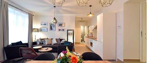 Appartement Deluxe | Coin séjour