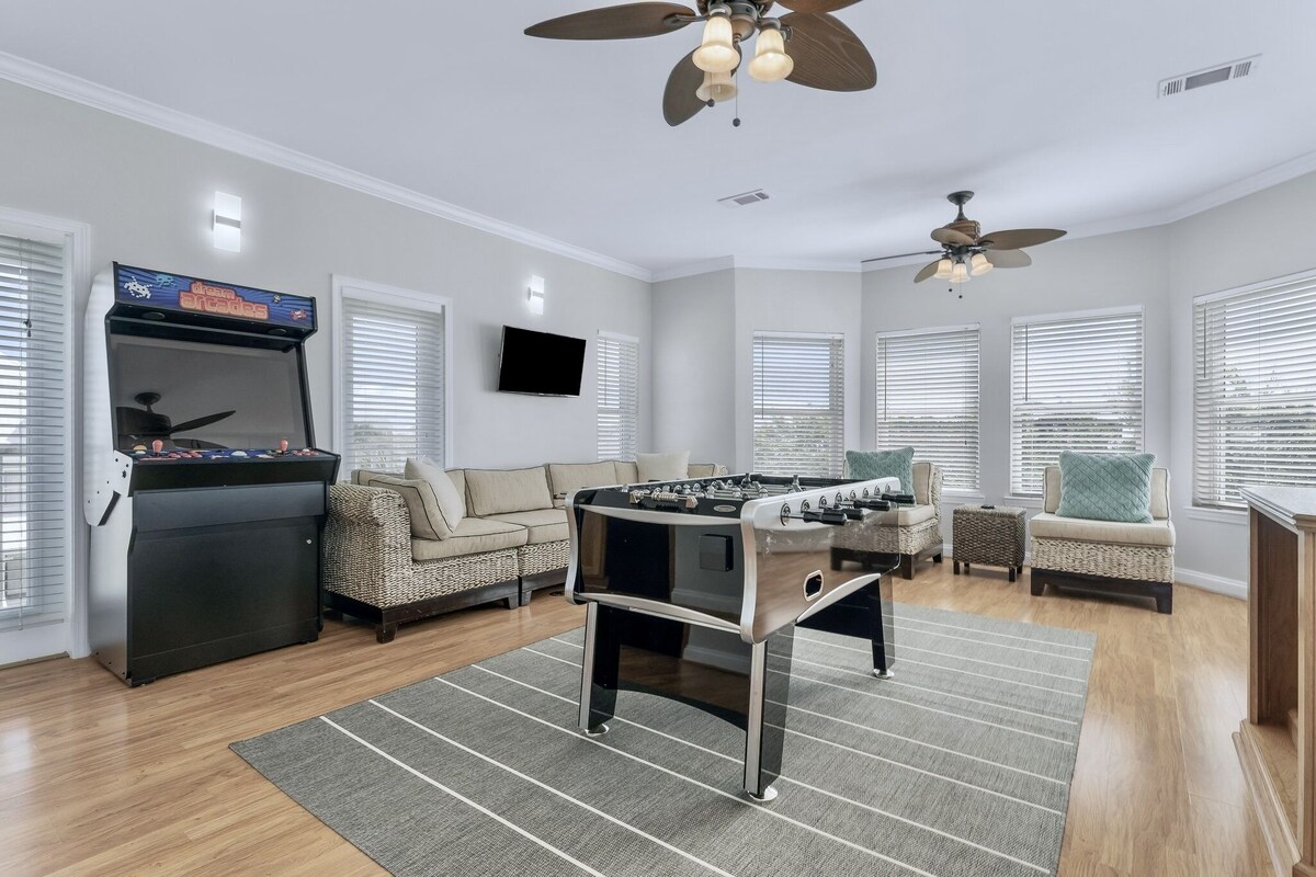 Photo 42 of Private Pool-Hot Tub - Free Golf Cart - Block to Beach - GameRoom - Rooftop Deck