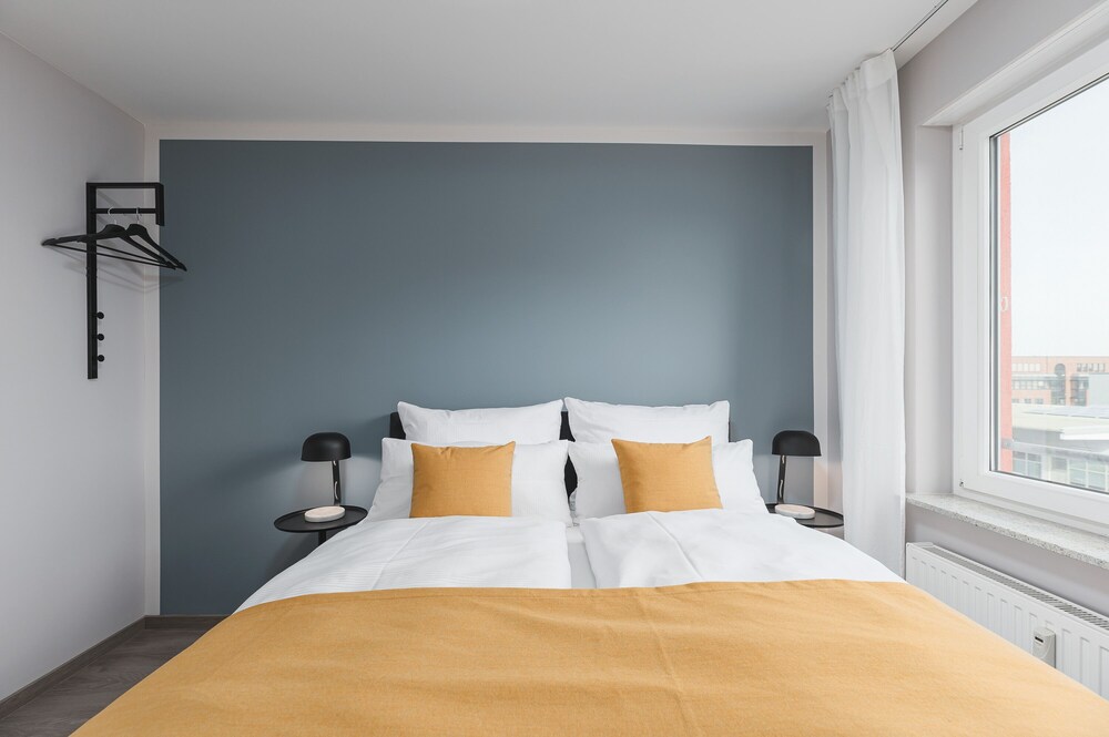 Deluxe Apartment 2 Schlafzimmer Kostenlos Parken Messe Flughafen Balkon Leinfelden