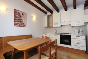 Fridge, oven, dishwasher, coffee/tea maker