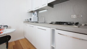 Kaffetrakter/tekoker, kjøleskap, mikrobølgeovn og oppvaskmaskin