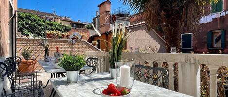 Opções para refeição ao ar livre