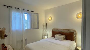 1 slaapkamer, beddengoed