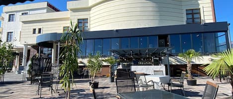 Fassade der Unterkunft