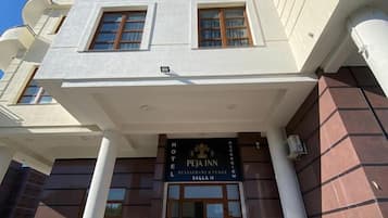 Façade de l’hébergement