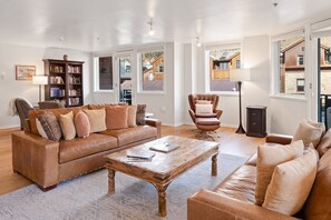 TV, books - So Close to Skiing at Sunny Ice House! Parking, Pool, Hot Tub (Telluride)