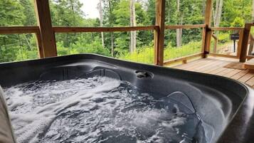 Idromassaggio all'aperto