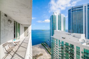 Balcony - Stunning Condo on 31st Floor  (Miami)