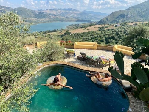 Incredible views and two private pools!

