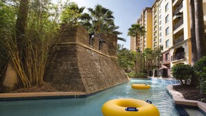 Outdoor pool, a heated pool - 1BD/Orlando near Disney - Private Living Area, Full Kitchen, W/D and Balcony! (Lake Buena Vista)