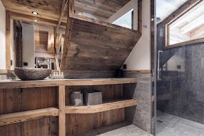 Towels, soap, toilet paper