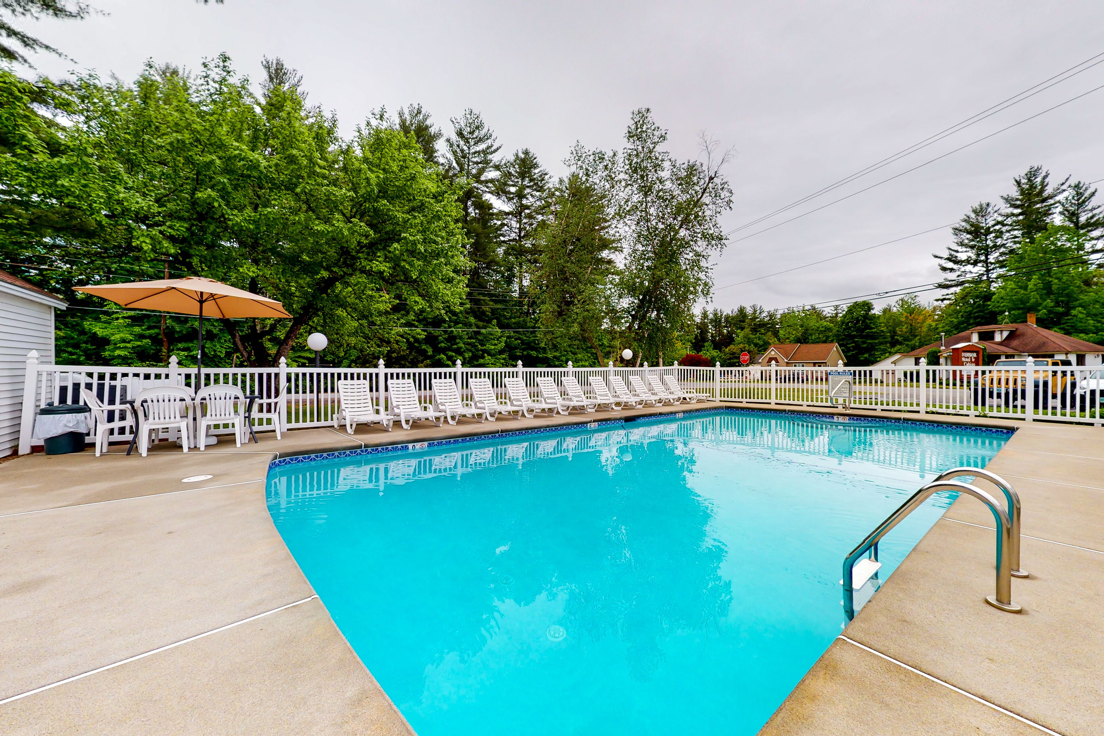 Indoor pool, a heated pool