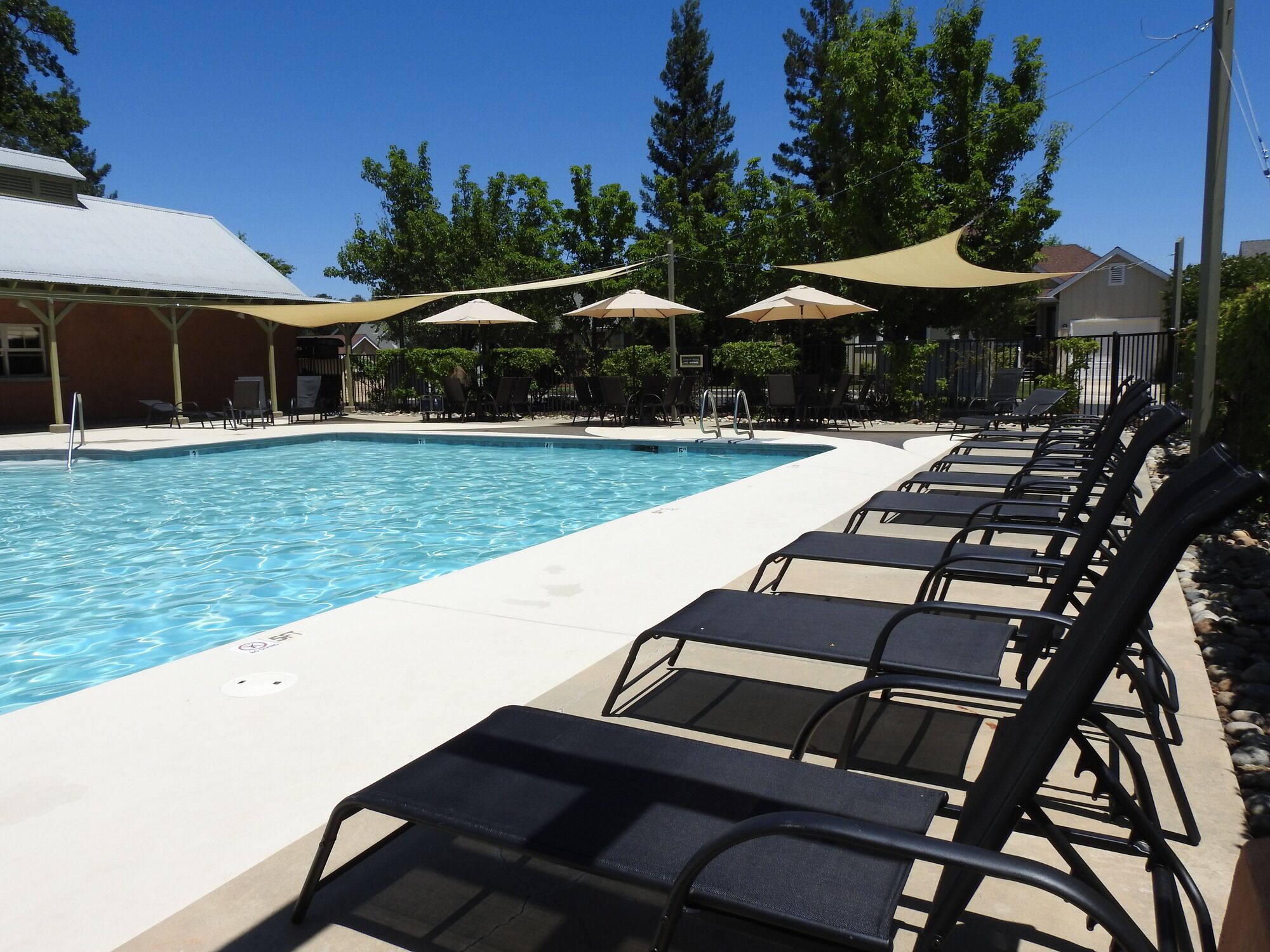 Una piscina climatizada