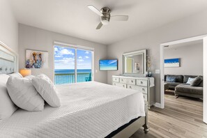 2 bedrooms, iron/ironing board, WiFi, bed sheets - GULF FRONT Bedroom @ CELADON BEACH RESORT ~FREE Beach Chair Service! (Panama City Beach)