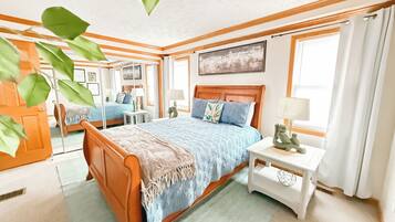 2 Schlafzimmer, Schreibtisch, Bügeleisen/Bügelbrett, kostenloses WLAN