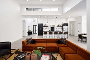 Smart TV, fireplace, offices