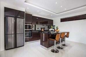 Private kitchen - Seaview Pool Villa Dragon D in Tropics (Chalong)