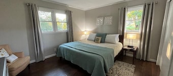 Beautiful farmhouse on a 200 acre farm. Close to Rock Island State Park.