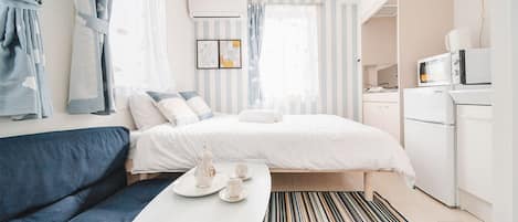1 quarto, Wi-Fi de cortesia, roupa de cama