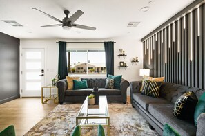 Smart TV, fireplace, video games, table tennis - Group Fun HQ with Hot Tub + Bar, Heated Pool, Game Room & Lounge Near Old Town (Scottsdale)