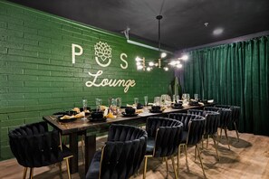 Dining - Group Fun HQ with Hot Tub + Bar, Heated Pool, Game Room & Lounge Near Old Town (Scottsdale)