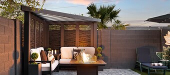 Group Fun HQ with Hot Tub + Bar, Heated Pool, Game Room & Lounge Near Old Town