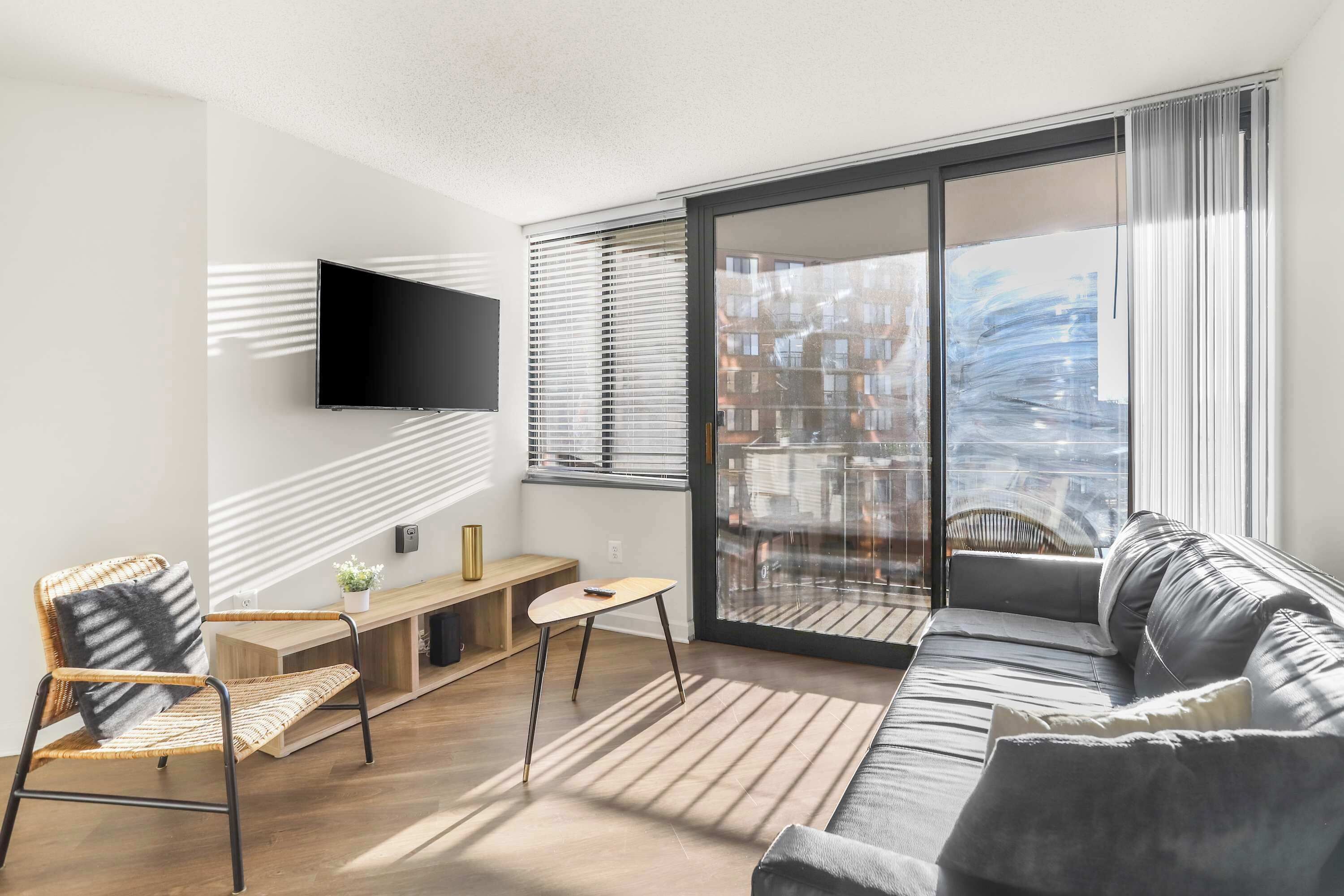 Televisie en een kantoor