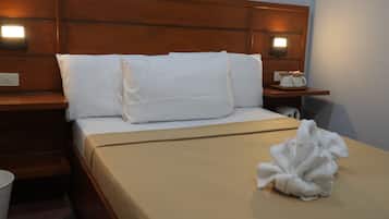 Free WiFi, bed sheets