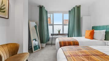 2 chambres, bureau, fer et planche à repasser, Wi-Fi