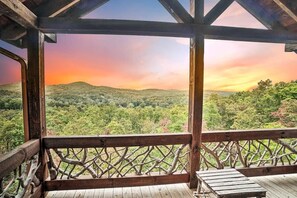 Property grounds - Long-Range Views | Game Room | Fire Pit | Pets (Blue Ridge)