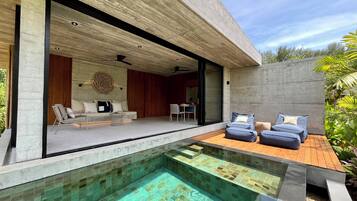 Panoramic Villa | 1 bedroom, premium bedding, minibar, in-room safe